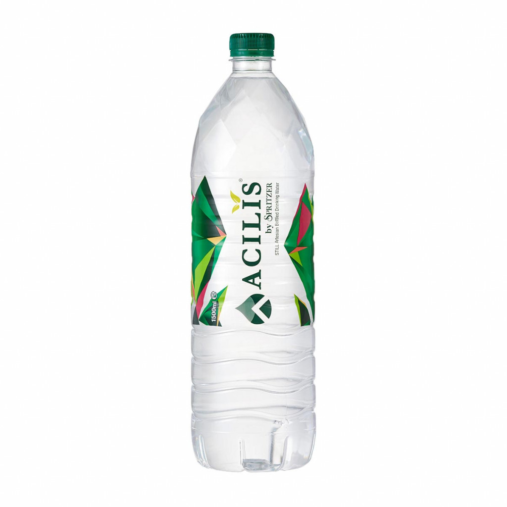 New Silica Rich Mineral Water ACILIS by Spritzer Natural Silica Water