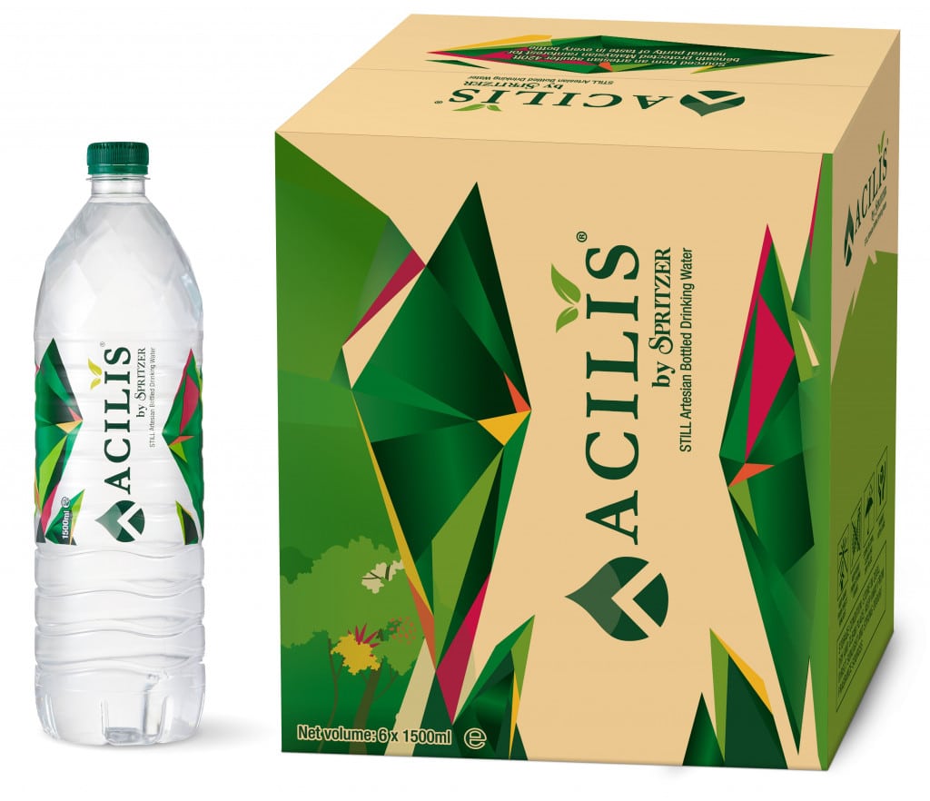 New Silica Rich Mineral Water New easy to handle smaller box of 6 x 1