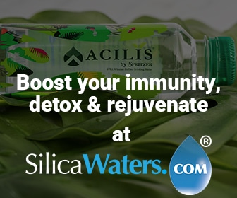 boost your immunity, detox & rejuvenate at silica waters.com