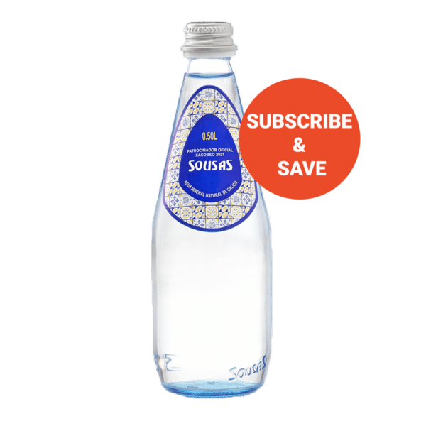 Sousas Bottled Water 0.5L Still in Glass Bottle